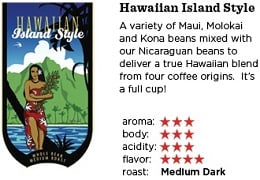 [Island Style] 10%ハワイ産豆使用 ブレンドコーヒー