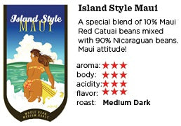 [Island Style] 10%マウイ島産豆使用 ブレンドコーヒー