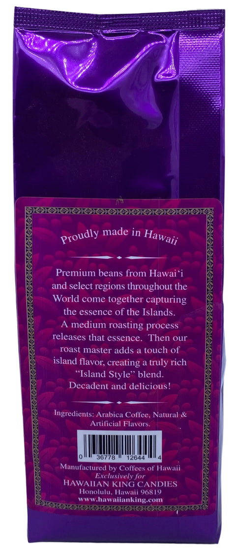[Hawaii Market]10%ハワイ産豆使用 マカダミアナッツ フレーバーコーヒー 